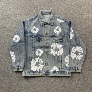 Denim Tears High-Street Printed Jacket Blue